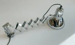 Best Pamono Bauhaus Metal Scissor Wall Lamp, 1970s