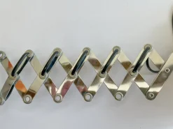 Best Pamono Bauhaus Metal Scissor Wall Lamp, 1970s