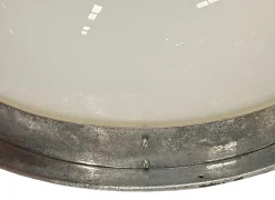 Clearance Pamono Bauhaus Opaline Glass Ceiling Lamp, 1930s