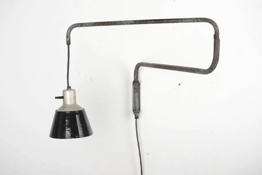 Best Pamono Bauhaus Wall Lamp by Heinrich Siegfried Bormann for Korting & Mathiesen, Kandem, 1930s