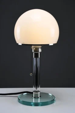 Clearance Pamono Bauhaus WG24 Table Lamp by Prof. Wilhelm Wagenfeld, 1980