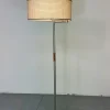 Hot Pamono Bauhaus Wood and Steel Floor Lamp, 1950s