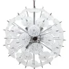 Best Pamono Belgian Floral Starburst Sputnik Chandelier from Val Saint Lambert, 1969