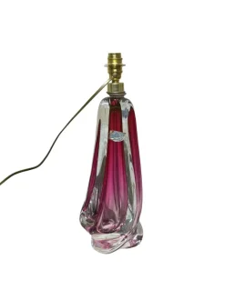 Best Pamono Belgian Table Lamp from Val Saint Lambert