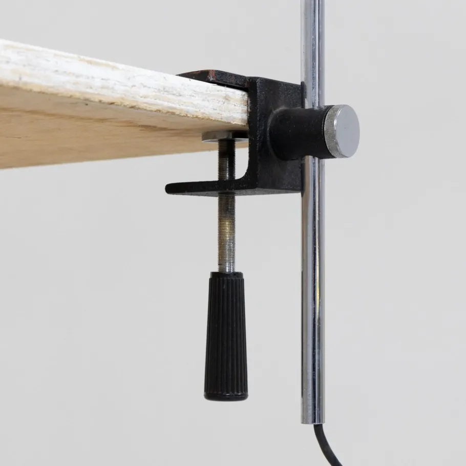 Best Pamono BJ Milano Clamp Lamp, 1970s