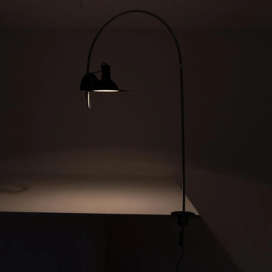 Best Pamono BJ Milano Clamp Lamp, 1970s
