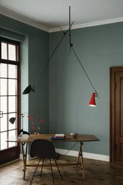 Best Pamono Black and Black Cinquanta Suspension Lamp by Vittoriano Viganò for Astep