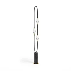 Online Pamono Black and Gold Il Pezzo 12 Floor Lamp by Il Pezzo Mancante