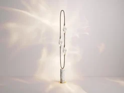 Online Pamono Black and Gold Il Pezzo 12 Floor Lamp by Il Pezzo Mancante