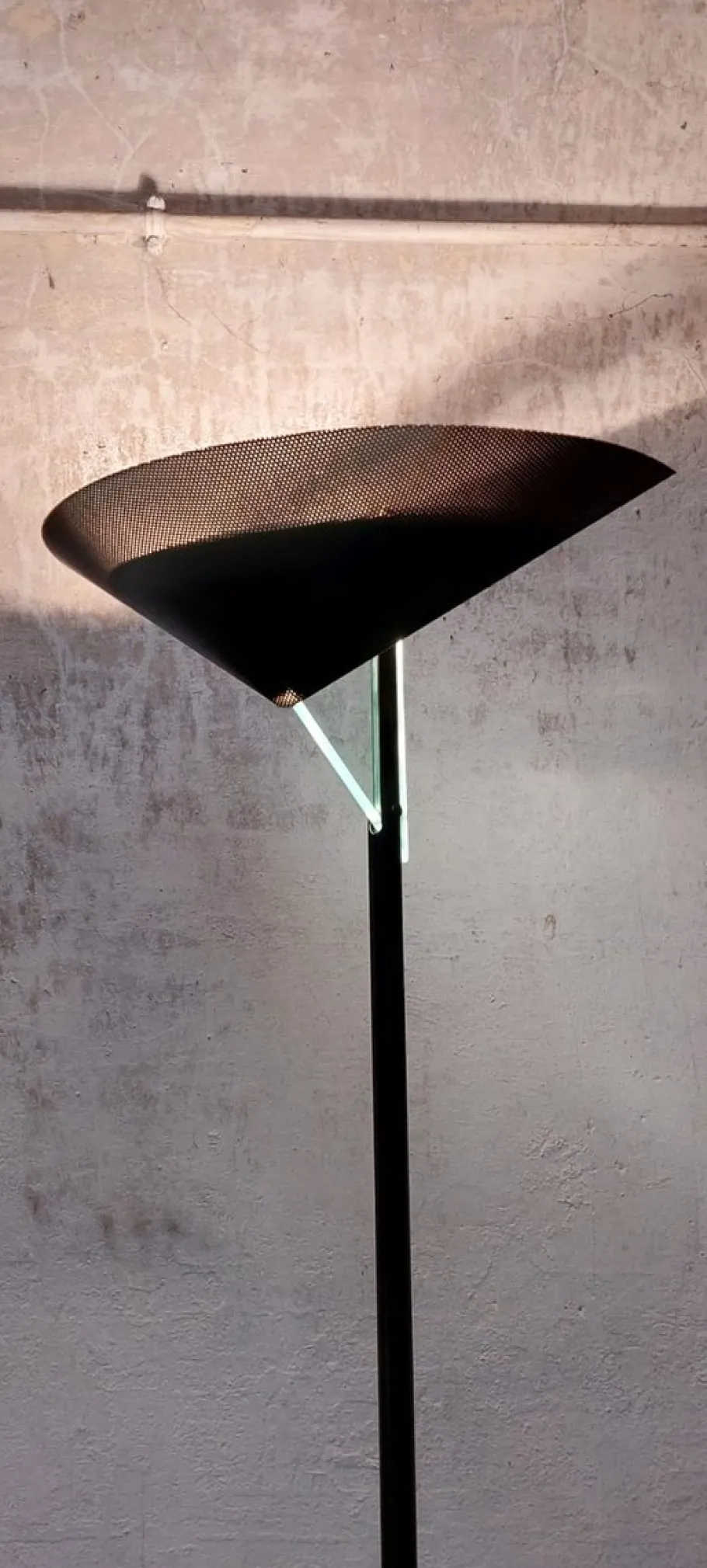 Sale Pamono Black Antonangeli Floor Lamp, 1980s