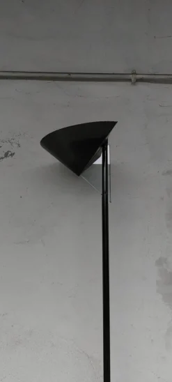 Sale Pamono Black Antonangeli Floor Lamp, 1980s