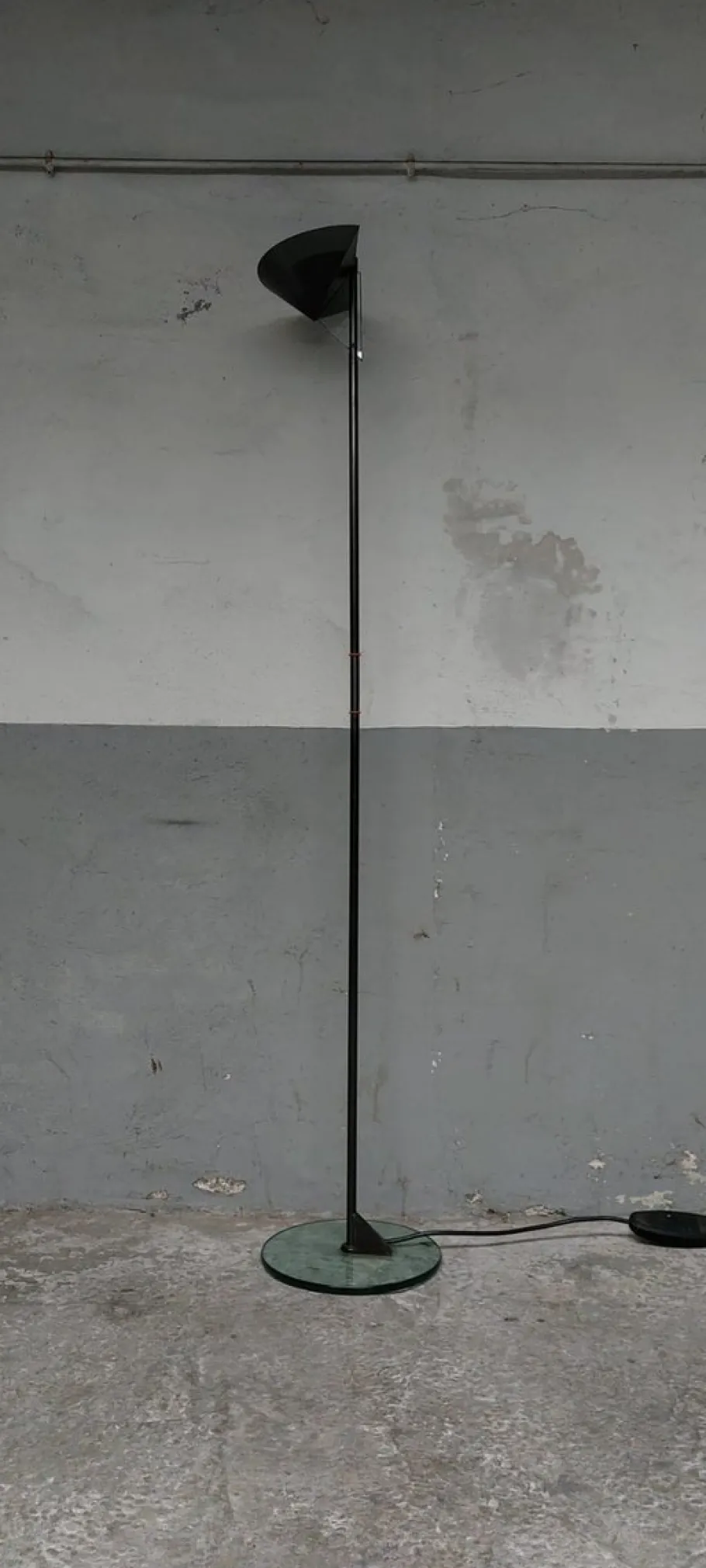 Sale Pamono Black Antonangeli Floor Lamp, 1980s