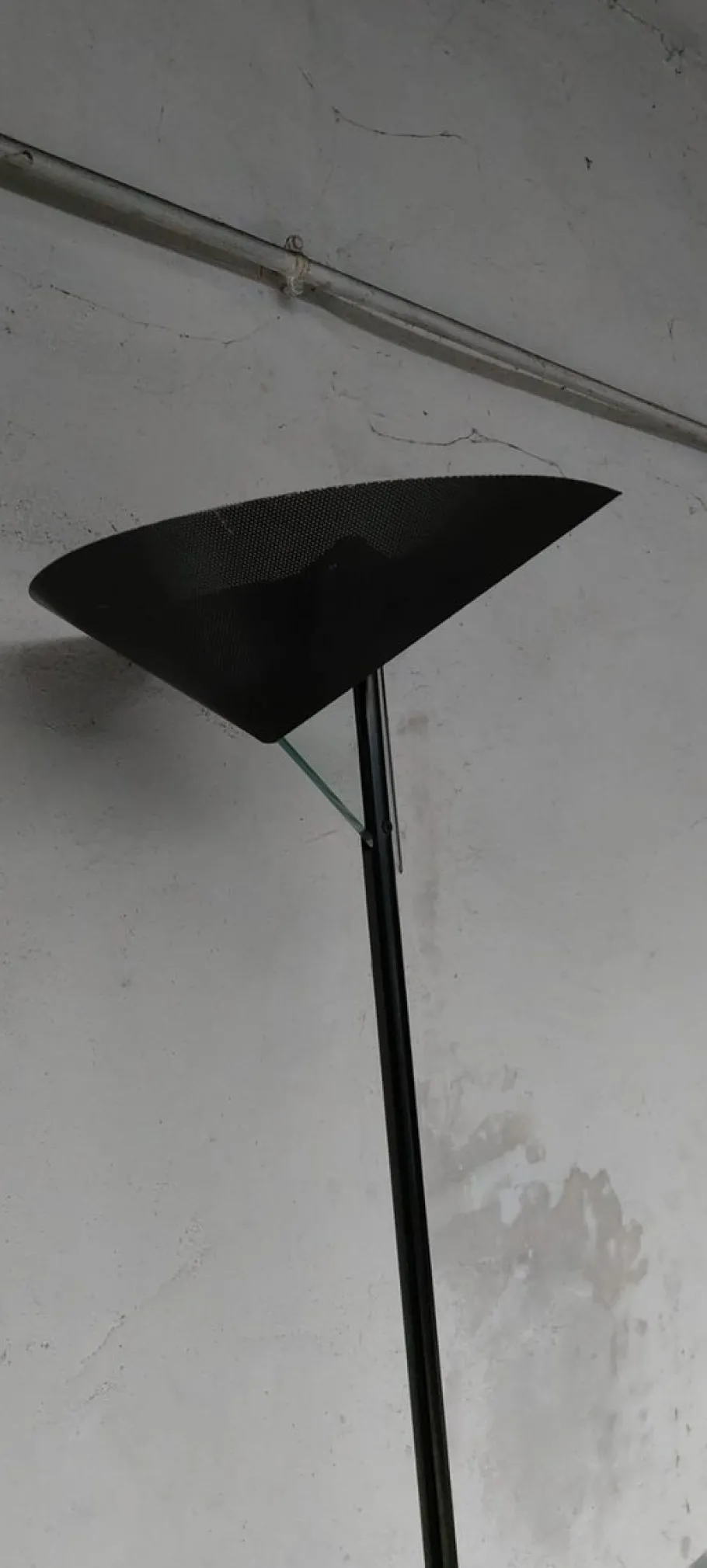Sale Pamono Black Antonangeli Floor Lamp, 1980s