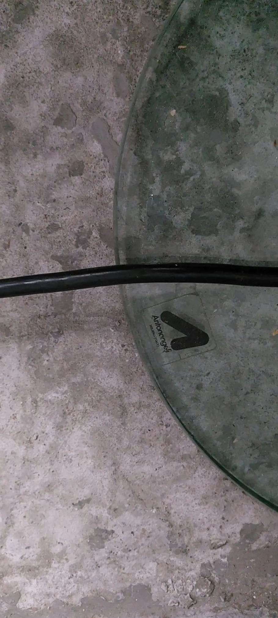 Sale Pamono Black Antonangeli Floor Lamp, 1980s