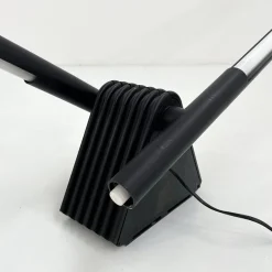 Online Pamono Black Sistema Flu Floor Lamp by Rodolfo Bonetto for Luci Italia, 1980s