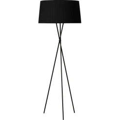 Online Pamono Black Trípode G5 Floor Lamp by Santa & Cole