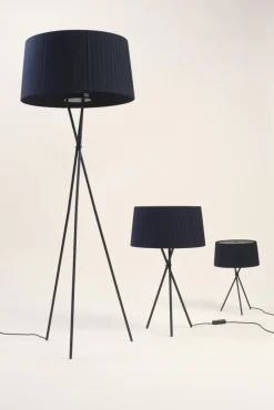 Online Pamono Black Trípode G5 Floor Lamp by Santa & Cole