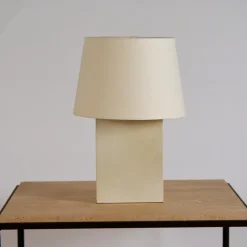 Sale Pamono Bloc Parchment Lamps with Parchment Paper Shades by Atelier Cabanel, Set of 2