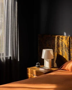 Sale Pamono Bloc Parchment Lamps with Parchment Paper Shades by Atelier Cabanel, Set of 2