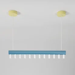 Clearance Pamono Blue and Yellow Array Pendant Light by Atelier Areti