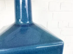 Online Pamono Blue Ceramic Floor Lamp Model No. 357 Glazed Stoneware from Le Klint, Denmark, 1970s