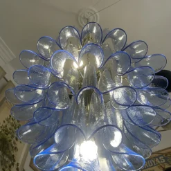 Best Pamono Blue Petals Ceiling Lamp