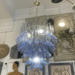 Best Pamono Blue Petals Ceiling Lamp