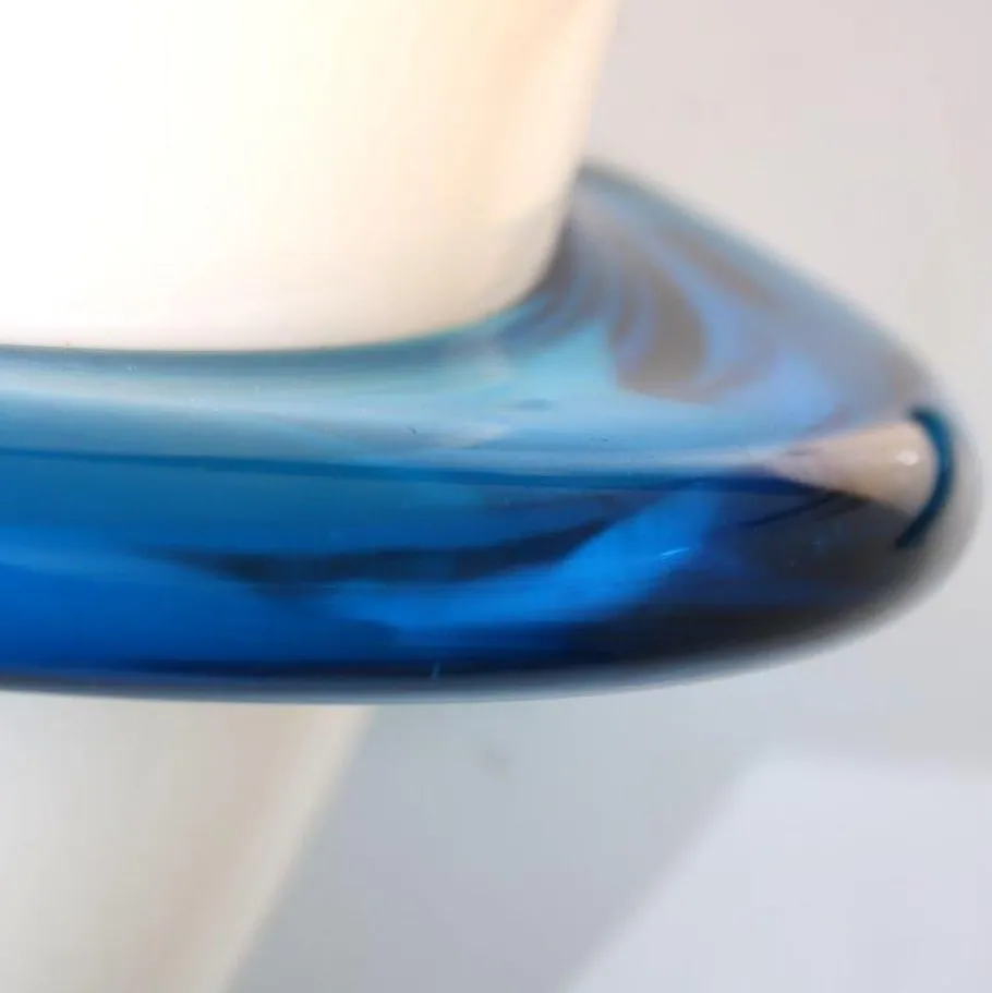 Best Pamono Blue Swan Wall Lamps by Tinu Aufiero for Venini, Italy, 1990s, Set of 2