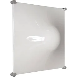 Best Pamono Bolla Lamp in White Acrylic Glass by Elio Martinelli for Martinelli Luce, Italy, 1960s