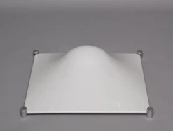 Best Pamono Bolla Lamp in White Acrylic Glass by Elio Martinelli for Martinelli Luce, Italy, 1960s