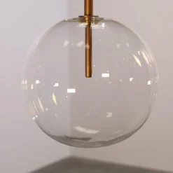 Best Pamono Bolle Sola Suspension Lamp attributed to Massimo Castagna for Gallotti & Radice, Set of 2