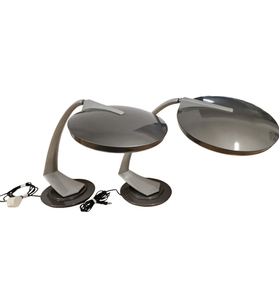 Best Pamono Boomerang 2000 Table Lamps from Fase, Set of 2