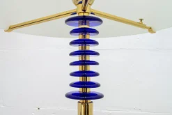 Online Pamono Brass & Murano Glass Auras Floor Lamp from Auras, 1989