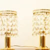 Clearance Pamono Brass and Crystal Bedside Table Lights from Bakalowits & Söhne, Vienna, Austria, 1960s Set of 2