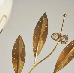 Best Pamono Brass and Glass Chandelier attributed to Paavo Tynell for Itsu, Finland, 1950s