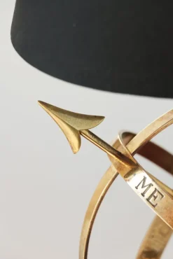 Best Pamono Brass Arrowed Armillary Sphere Table Lamp