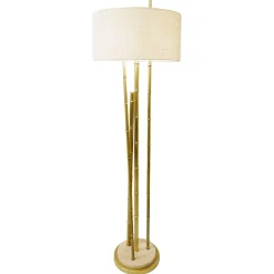 Sale Pamono Brass Bamboo Floor Lamp