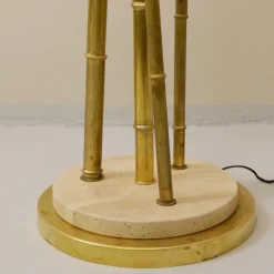 Sale Pamono Brass Bamboo Floor Lamp