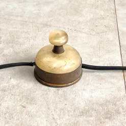 Outlet Pamono Brass Floor Lamp attributed to Giuseppe Ostuni for Tre Lumi, 1950s