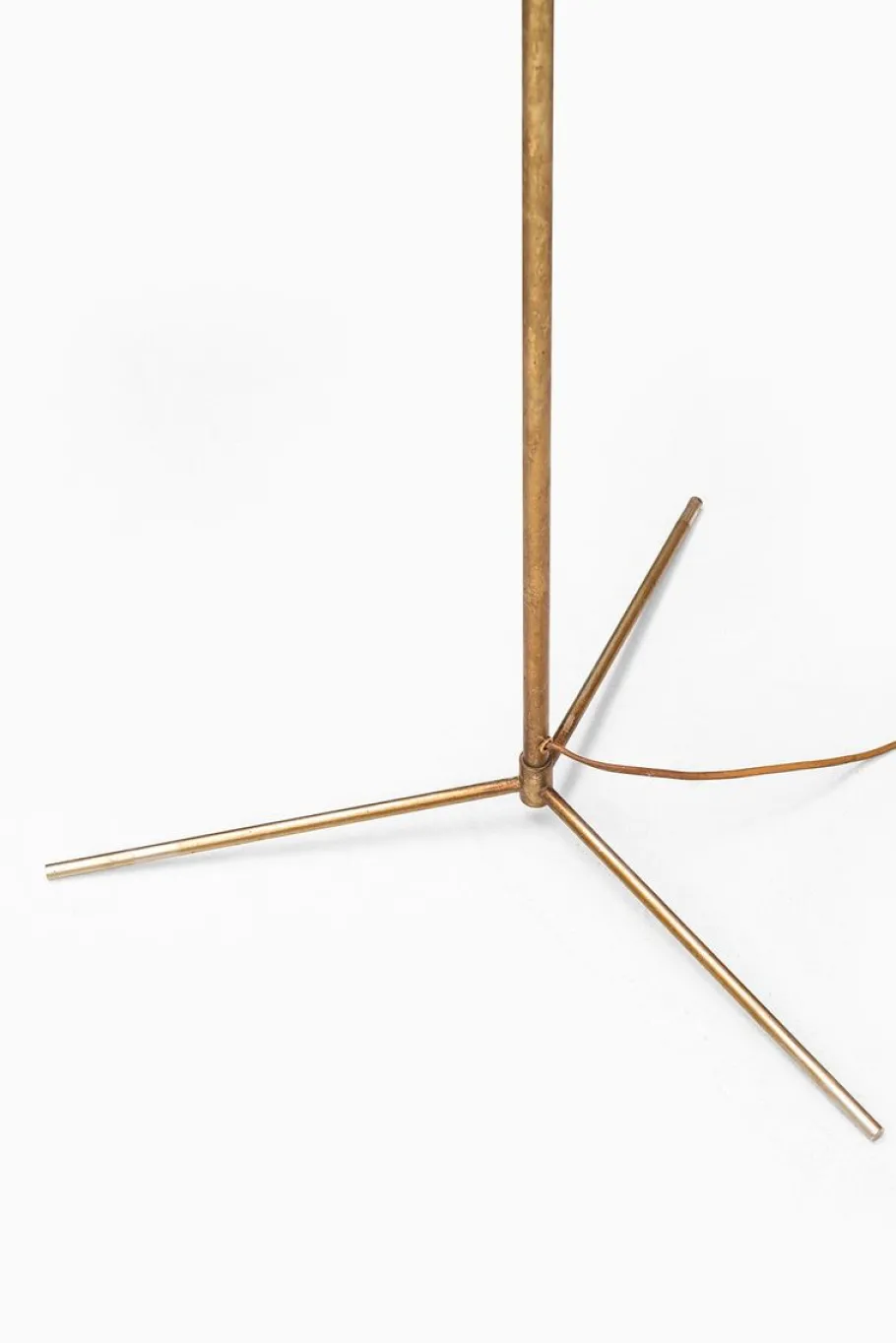 Sale Pamono Brass Floor Lamp by Svend Aage Holm Sørensen, 1950s