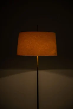 Sale Pamono Brass Floor Lamp by Svend Aage Holm Sørensen, 1950s