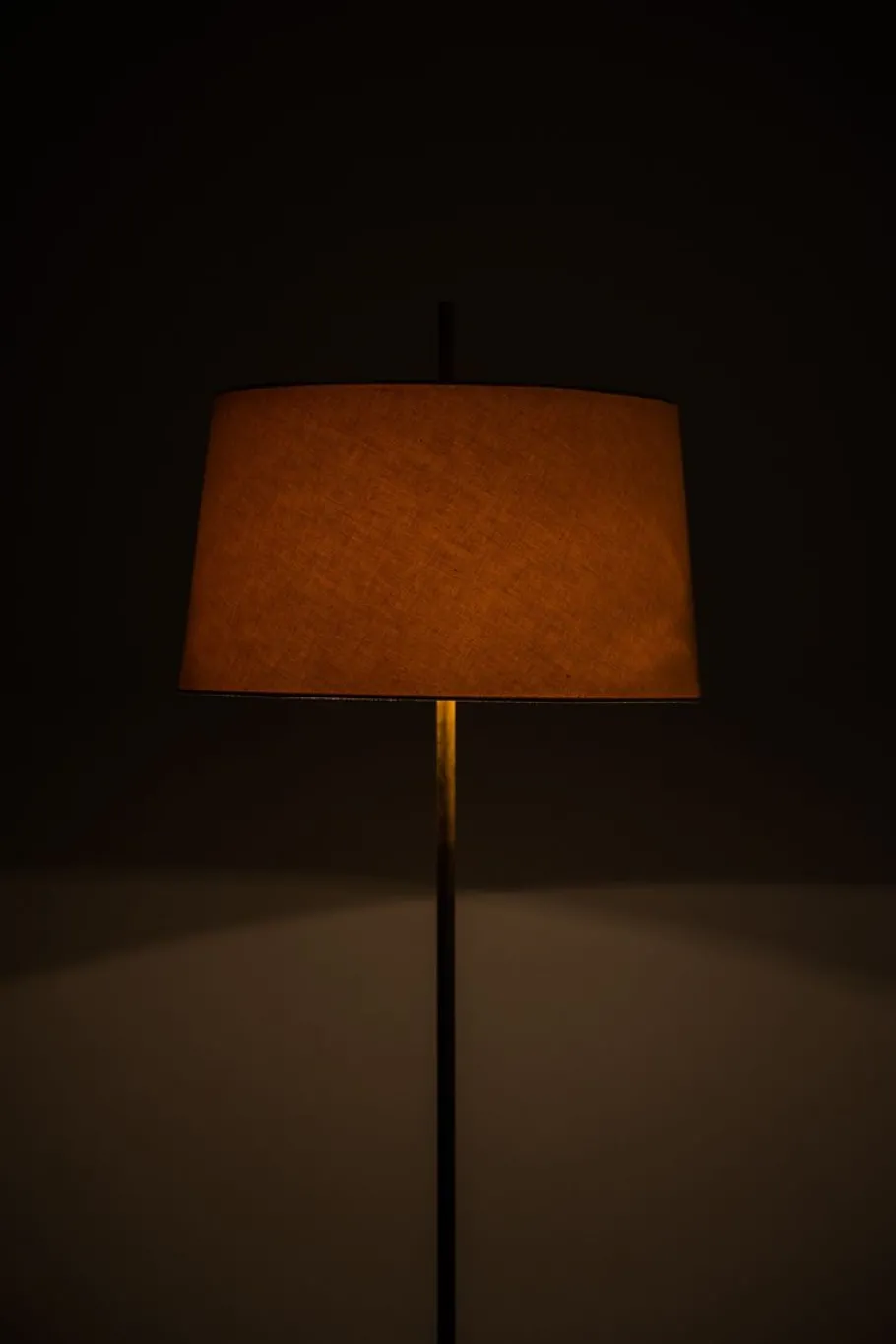 Sale Pamono Brass Floor Lamp by Svend Aage Holm Sørensen, 1950s