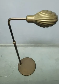 Discount Pamono Brass Floor Lamp by Tommaso Barbi, 1970s