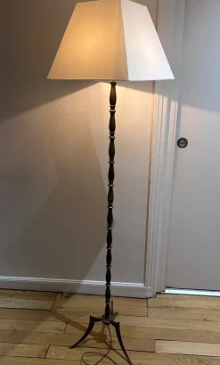 New Pamono Brass Floor Lamp from Maison Jansen, 1950s