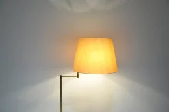 Sale Pamono Brass Floor Lamp with Swivel Arm, Germany