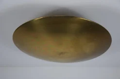 Clearance Pamono Brass Flush Mount by Florian Schulz, 1960s