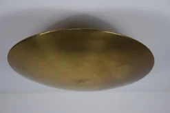 Clearance Pamono Brass Flush Mount by Florian Schulz, 1960s