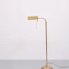 Discount Pamono Brass Library Adjustable Floor Lamp, Germany, 1970s