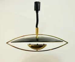 Best Pamono Brass Pendant Lamp from Hillebrand, 1970s