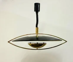Best Pamono Brass Pendant Lamp from Hillebrand, 1970s